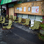 Ramen FeeL - キャンプ椅子が11脚ほど