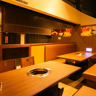 The restaurant has spacious seats where you can relax and relax. Please use it in various scenes♪