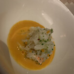 SEZANNE - 毛蟹。雲丹のソース