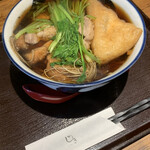 じき - 12月の蕎麦「仙台せりと地鶏の蕎麦」