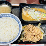 吉野家 - 牛皿･鯖みそ定食