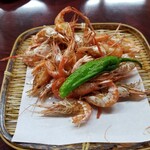 駿河屋 - 川海老の唐揚げ