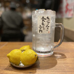 Shinnjidai - メガドライの生搾りレモンサワー