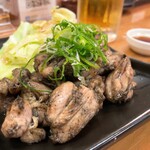 Miyagi Ginou To Umaimon Yuu - 恵那鶏黒の炭火炙り
                        社長盛り 780円