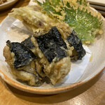 ばんじょう - 牡蠣の天ぷら