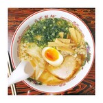 平和軒 - 七福醤油ワンタン麺