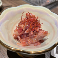 山形山　月島店 - 山形牛の赤麹ユッケ　550円