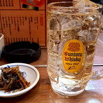 岡本 - お通しとハイボール