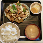 Tonkatsu Yoshie - 「チョウセン焼き定食」@1250