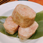 焼肉 スタミナ苑 - 極厚タンの塩麹漬け