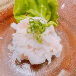 焼肉 スタミナ苑 - 白せんまい刺し