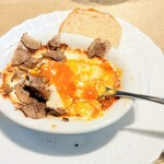 La Brianza - トリュフグラタンピエモンテ風混ぜ混ぜ。黄金組み合わせの人気メニューは何度いただいても飽きず美味しい☆☆