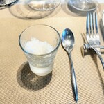 La Brianza - セージとレモンのソルベおいしいお口直し。