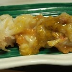 しのはら - 海老味噌とウニの濃厚さがたまりません。