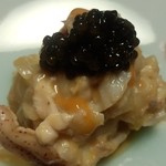 しのはら - キャビアはキロ80万円だそうです・・・。とんぶり風いくら味のキャビアと全く違いました・・・。