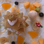 ケル シャンス - クリスマス・ショートケーキ（真上）