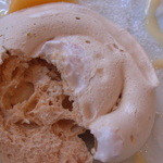 ケル シャンス - ﾒﾚﾝｹﾞの焼き菓子（マカロン？）