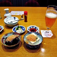 新宿割烹 中嶋 - 単品と生ビール