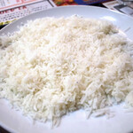 インド料理 RUCHI - やはり、シャバシャバ系のカレーには長粒米のバスマティですよねぇ～♪