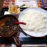 インド料理 RUCHI - ゴマスープカレー（1,155円）＋バスマティライス（330円）