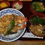 松月庵 - 上天丼セット