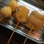 Kushiage Shakariki - 串カツ　うずらの卵… 牛カツ…　など！