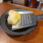 長岡生姜ラーメン しょうがの湯 - 追い生姜（120円）