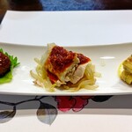 美食天府　食乃壺 - ランチの前菜３種