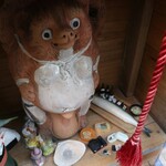 ヴァンヴェール珈琲 - 守り神？のたぬきちさん。