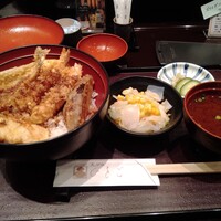 天ぷら ひさご - 天丼（昼）