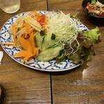 パパイヤ タイ食堂 - パパイヤサラダ