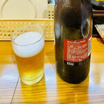 Omusubi Chuubee - 瓶ビールはキリンクラシックラガーの中瓶