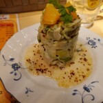 7FUKU - アボカドと帆立貝のタルタル