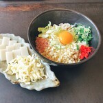 お好み焼のうえる花夢 - もち・チーズ　お好み焼き