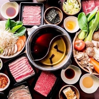 All-you-can-eat shabu shabu & grand menu