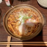 酒と味噌煮込み 味噌煮込罠 - 味噌煮込みうどん ¥900- (税込)