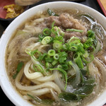 Miyoshi - 差額+200円　ミニでも十分な量の肉うどん