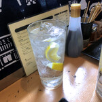 やきとり良太 - で、いつものようにドンドン飲んじゃうわけですよ（笑）