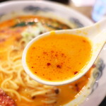 Reijin Hanten - マイルドな酸味・甘み・辛味が融合する。味は良いと感じただけに、スープがぬるかったのが残念…