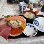 第一海鮮丸 - 釧路丼とカニトッピング