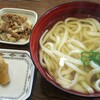 小麦冶 - 肉うどん 310円＋いなり110円