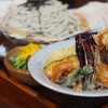 益子の茶屋 - 料理写真:ミニ天丼とそばのセット