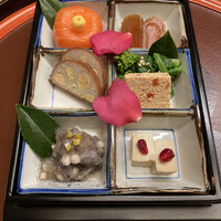 赤坂 菊乃井 - 八寸、7種