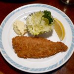 レストラン イコブ - アジフライ タルタルソース　2012.12.3