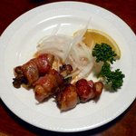 レストラン イコブ - カキと大葉のベーコン巻き スケアー　2012.12.3