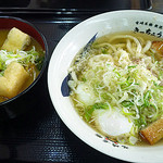 きっちょううどん - ミニカレー丼＆さつま揚げうどん