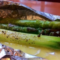 たんや又兵衛 六本木本店 - アスパラバターの包み焼き？