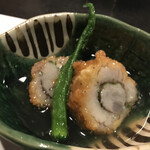 多満喜 - 11月の酒肴セット 煮物　甘海老の鱧まき❤︎