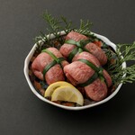 焼肉 タンとハラミ。 - 縛りタン