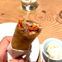 京 静華 - セコ蟹 三段階で味が変わります マーラーソルベと交互に